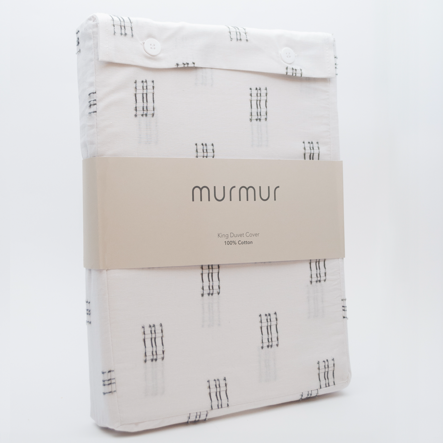 Elska Cloud Grey Bedding Packaging