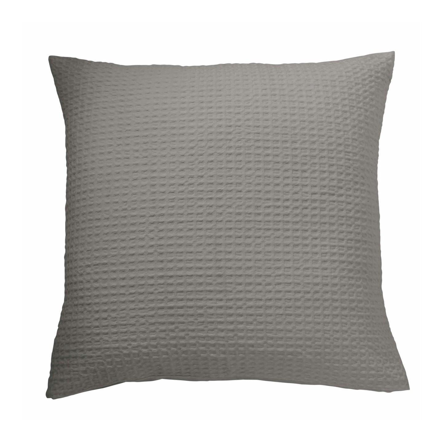 Lida Pair of Square Oxford Pillowcases, Cloud Grey