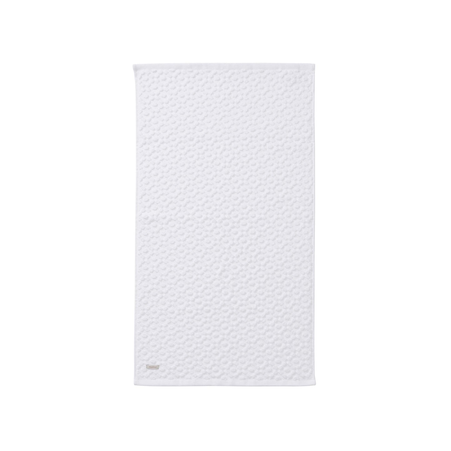 Fae Sculpted Towels, White
