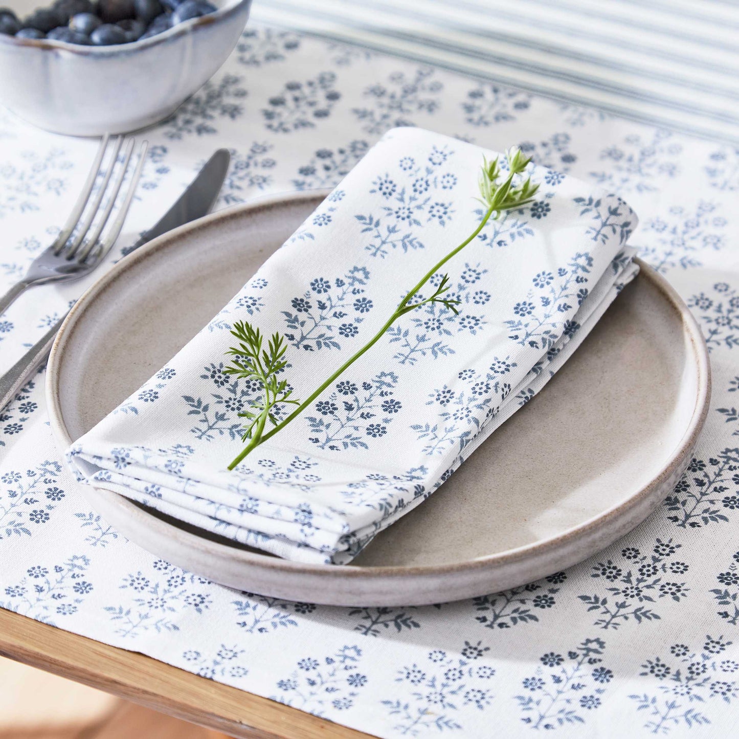 Sofie Napkins, Ballintoy Blue - Set of 4