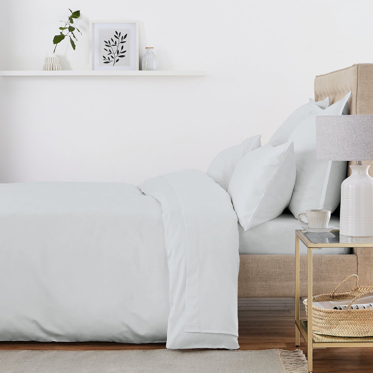 250 Thread Count Bedding Cloud Grey