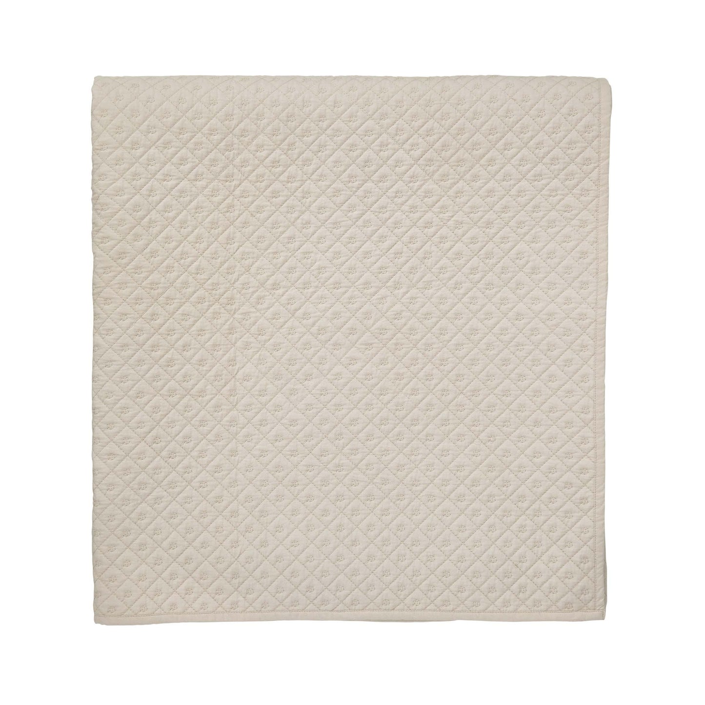 Linen Quilted Murmur Throw