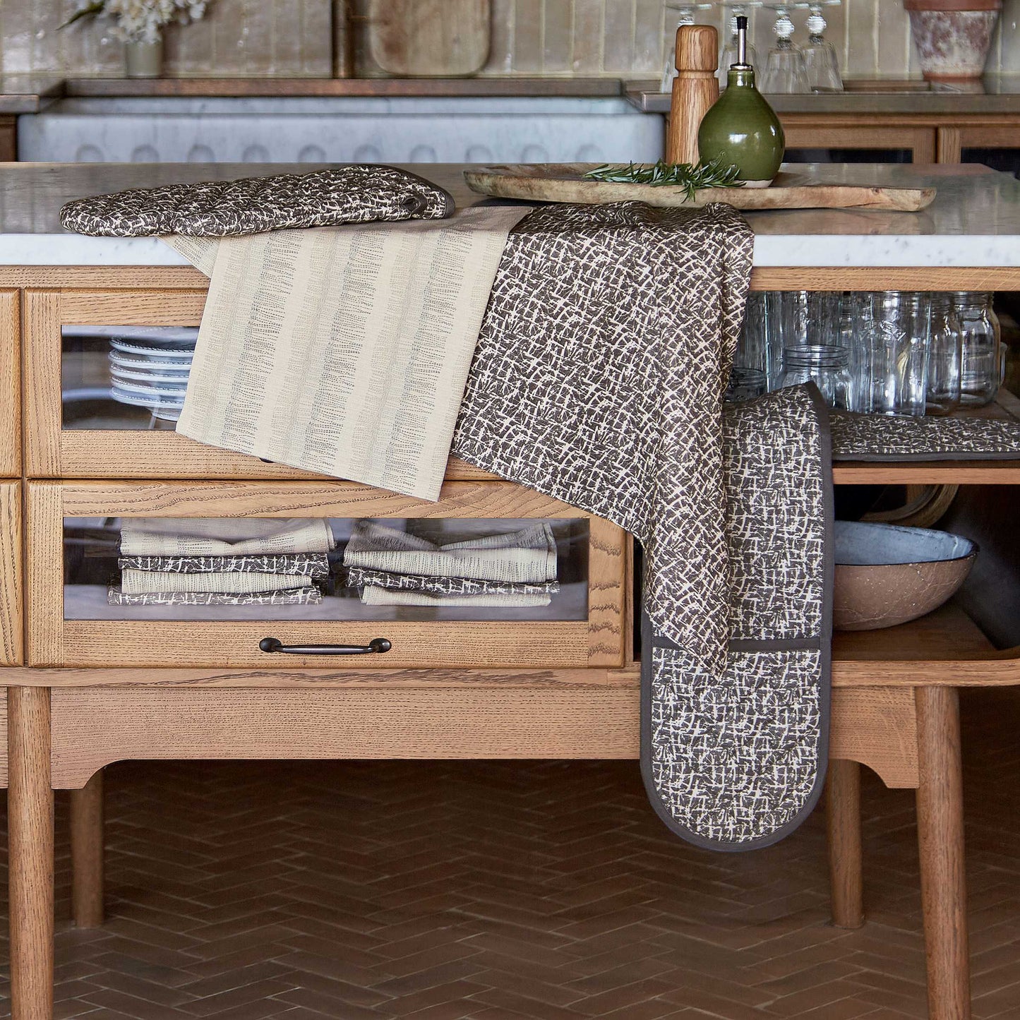 Camille Charcoal Kitchen Collection