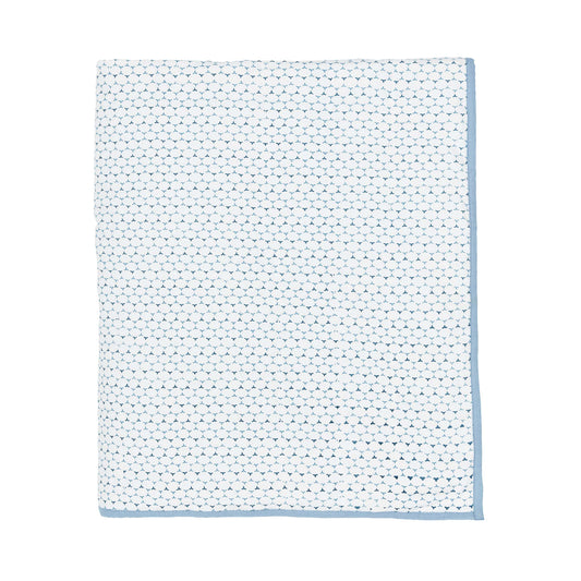 Essie Quilted Throw, Ballintoy Blue