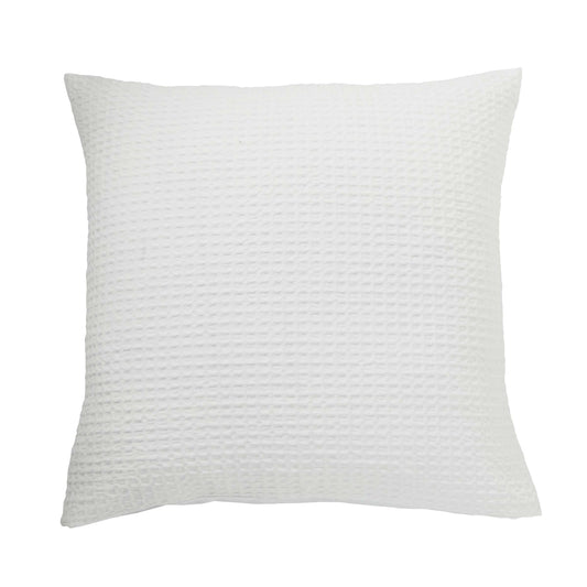 Lida Pair of Square Oxford Pillowcases, White