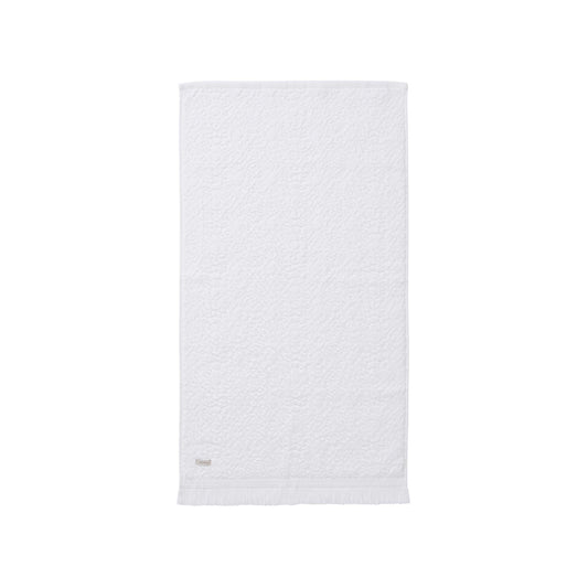 Lotta Sculpted Towels, White