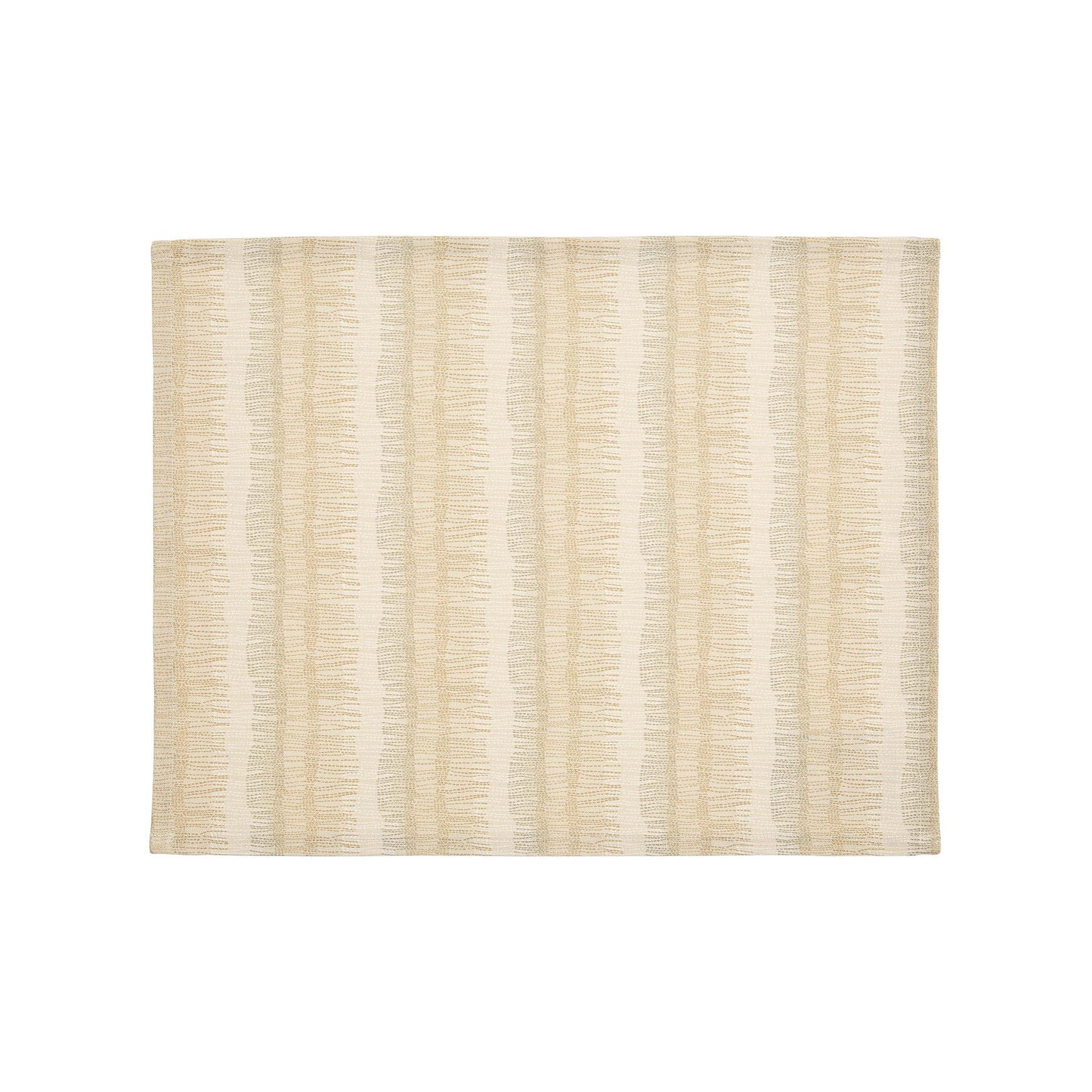 Moya Placemat, Warm Ochre/Canvas Cream - Set of 2