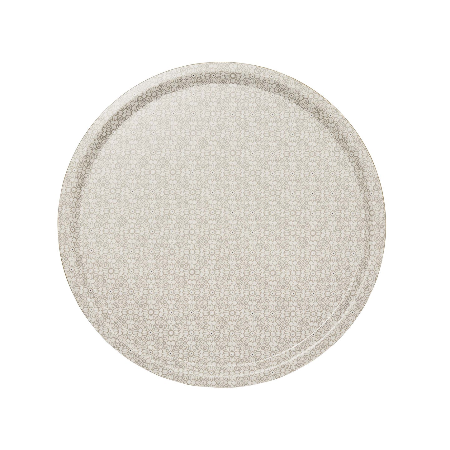 Dana Tray, Linen & Grey