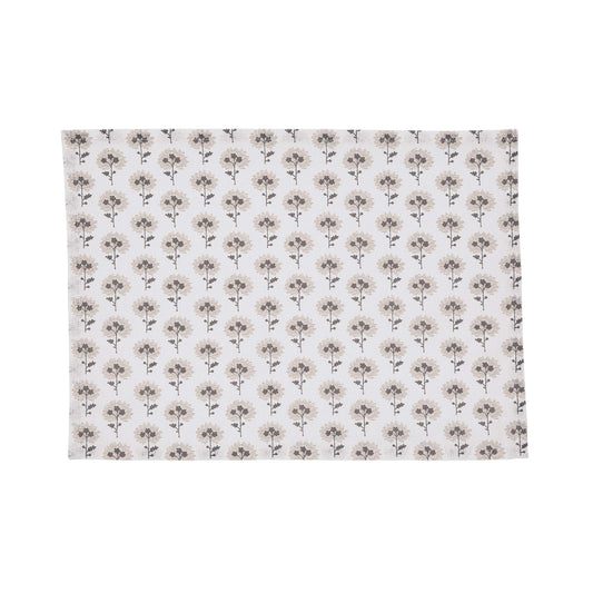 Ebba Placemat, Linen & Grey - Set of 2