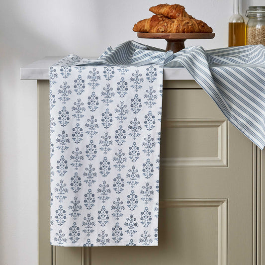 Linn & Sofie Tea Towels, Ballintoy Blue