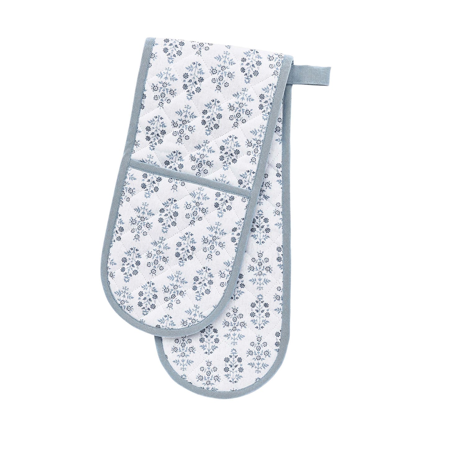 Sofie Double Oven Glove, Ballintoy Blue