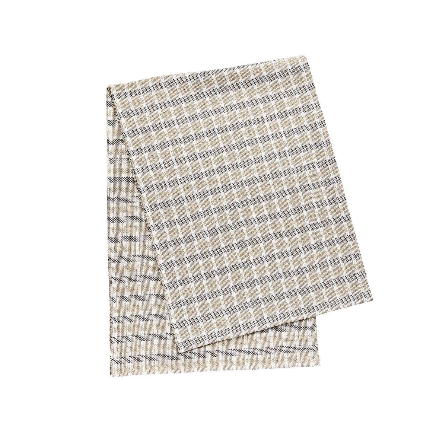 Tara Table Runner, Linen & Grey