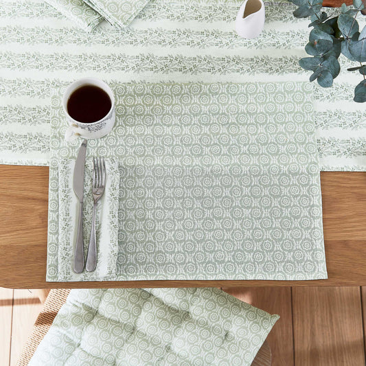 Thea Placemat, Mourne Green - Set of 2