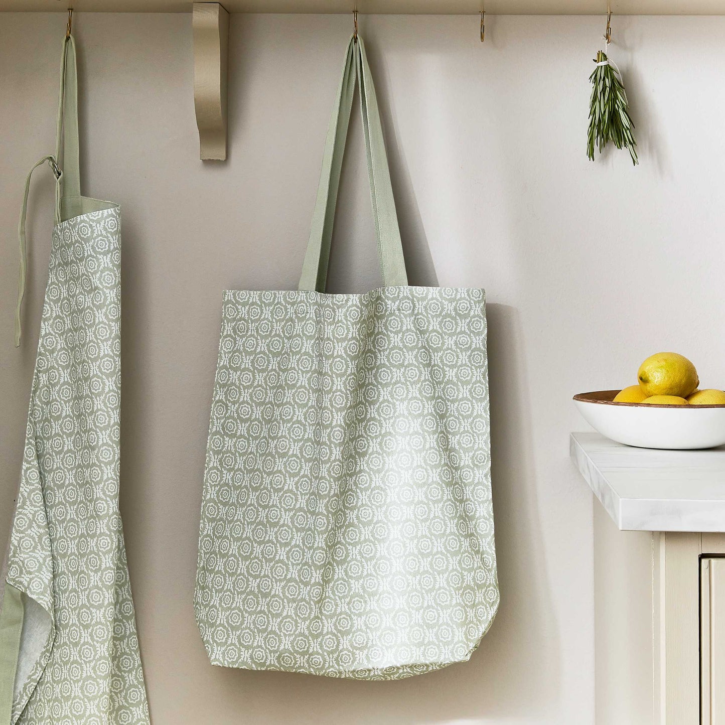 Thea Tote Bag, Mourne Green