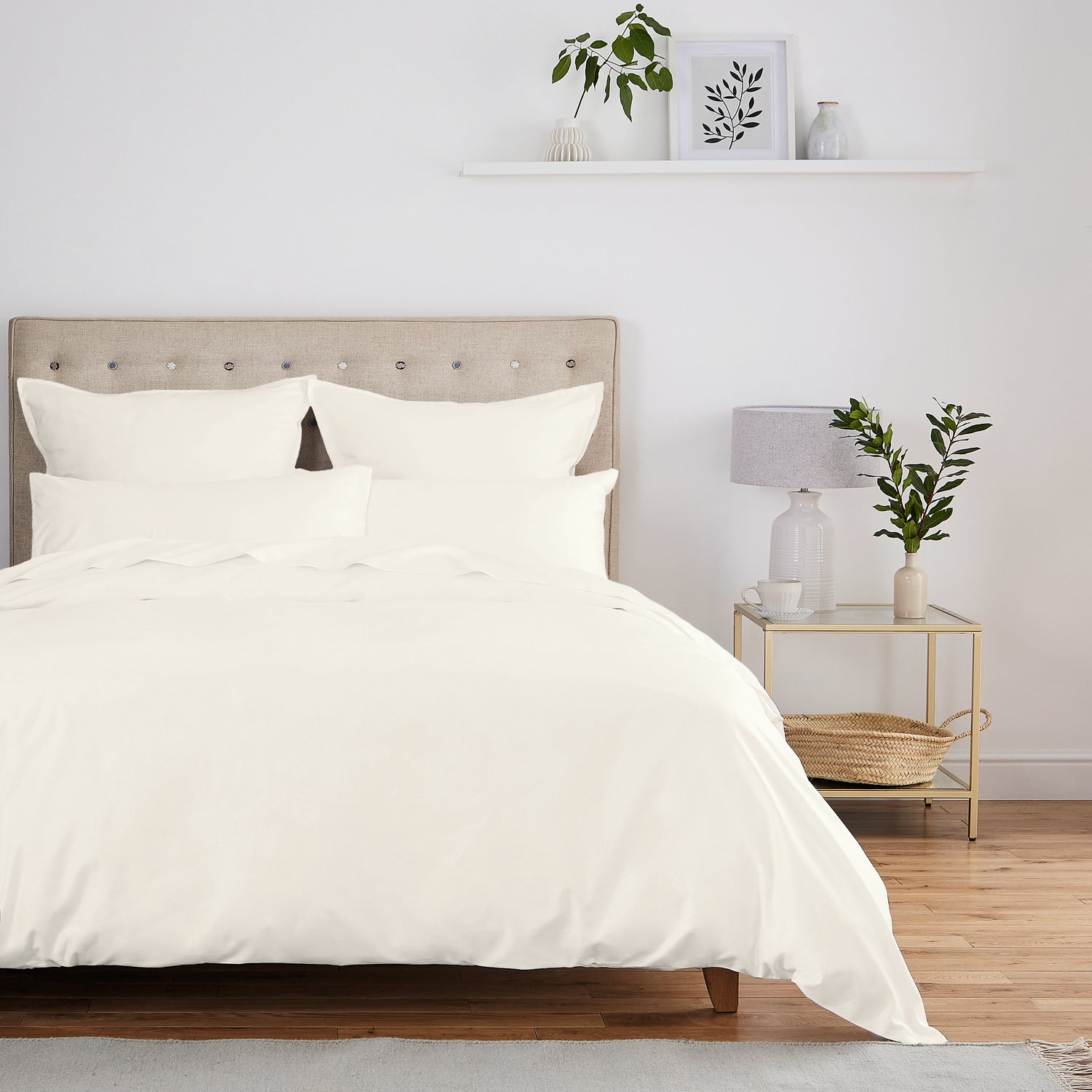 250 Thread Count Bedding Ivory