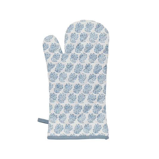 Amelia Single Oven Glove, Ballintoy Blue