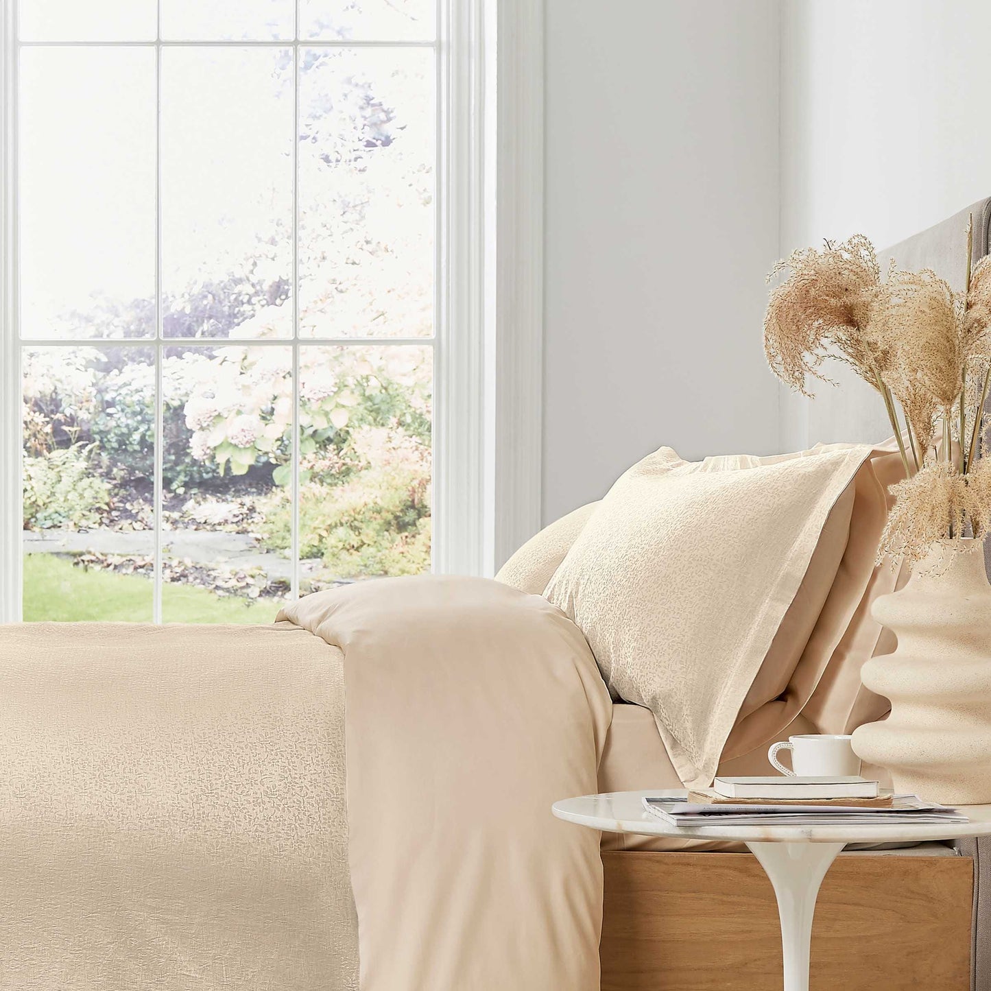 Meadow Duvet Cover Set, Linen