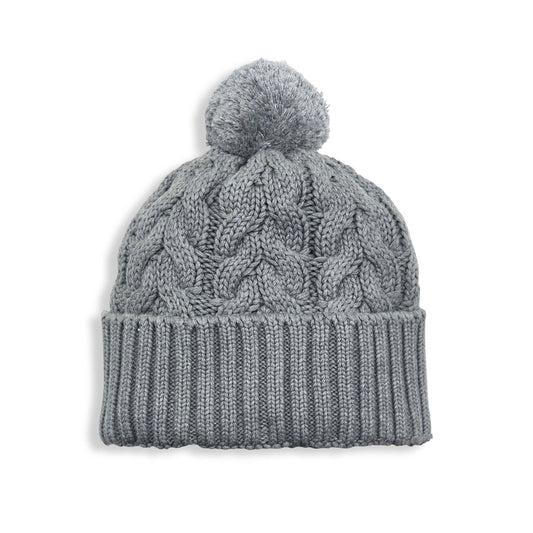Knitted Hat, Cloud Grey