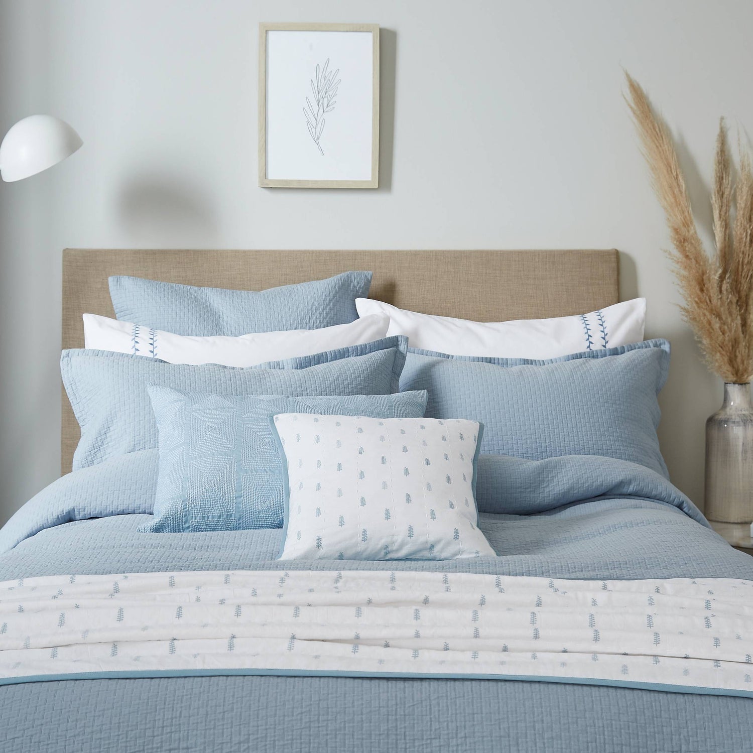 Hush Bedding Ballintoy Blue