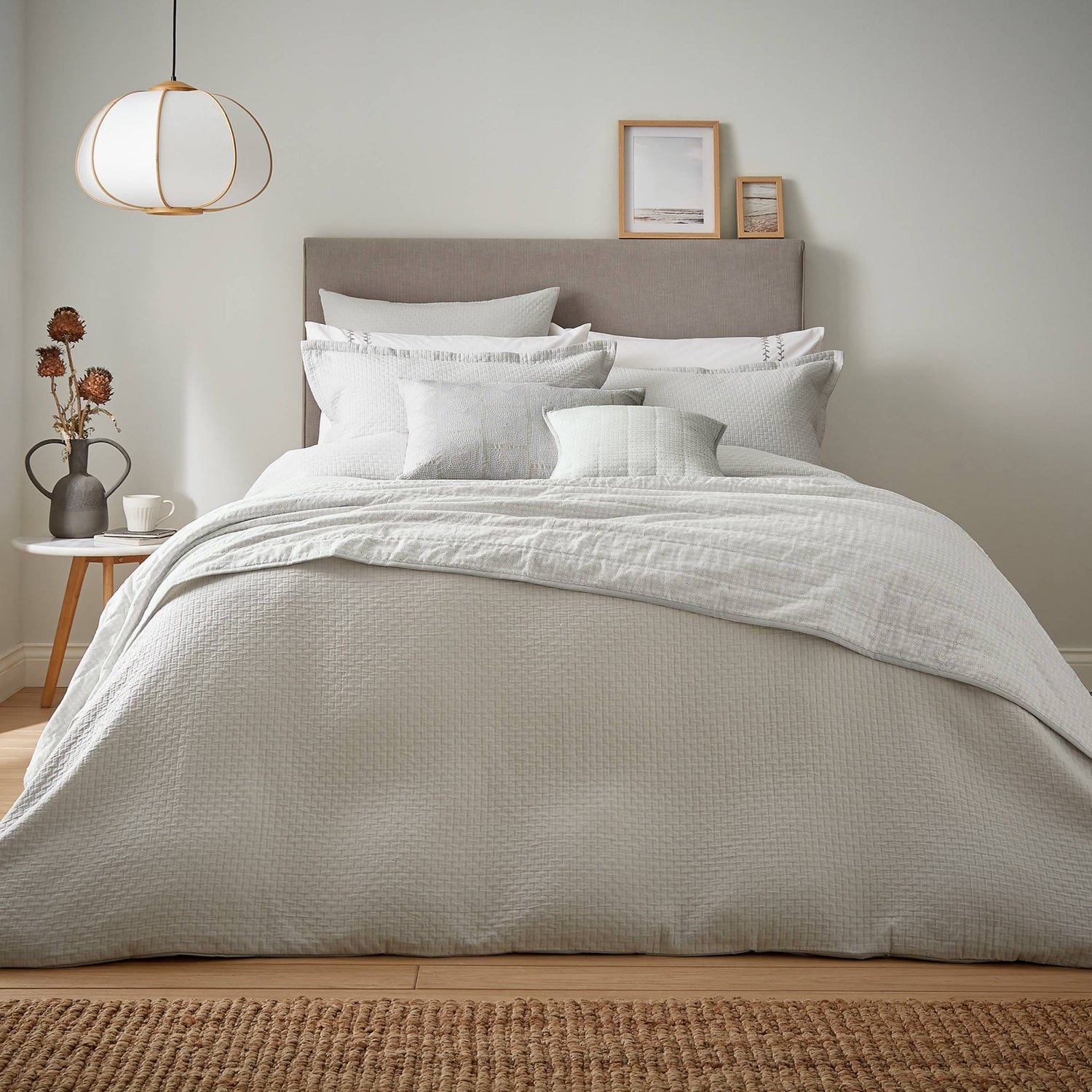 Hush Bedding Cloud Grey