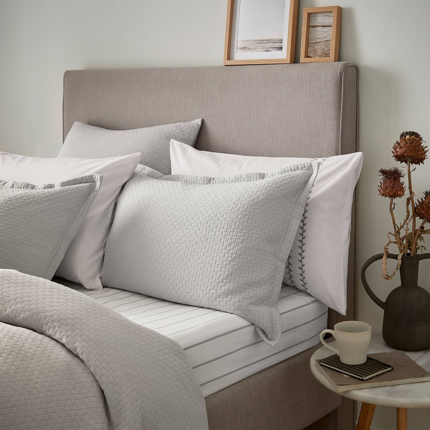 Hush Bedding Cloud Grey