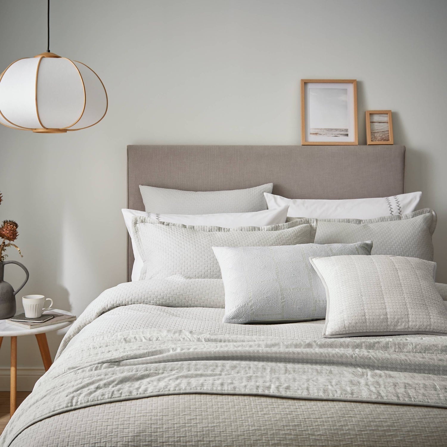 Hush Bedding Cloud Grey