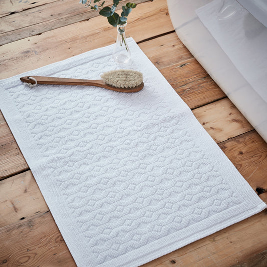 Stella Bath Mat White